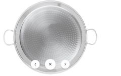 PAELLERA INOX 42 Cm. 10 RAC.