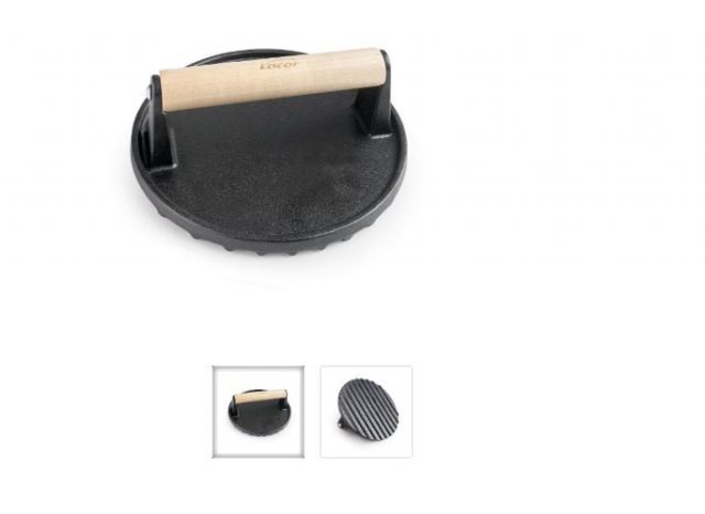 APLASTA CARNE HIERRO 17,5 Cm LACOR