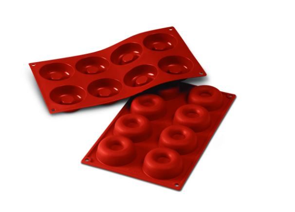 MOLDE SILICONA DONUTS MINI SILIKOMART