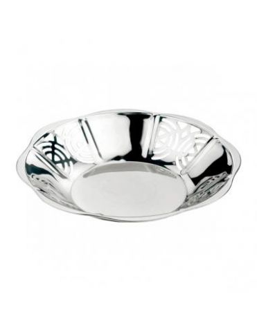 FRUTERO INOX 18/10 PERFORADO 25 CM