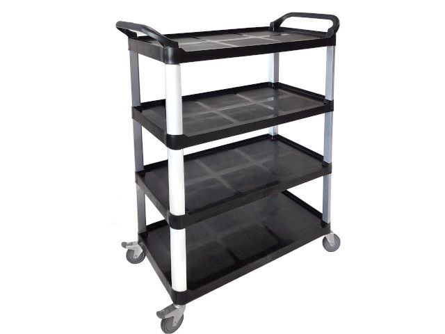CARRO SERVICIO PLASTICO 4 NIV. LACOR