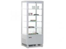ARMARIO EXPOSITOR ROMMER RT-98 428 X 386 X 1110
VOLUMEN 98L. 4 ESTANTES , 4 CARAS CRISTAL