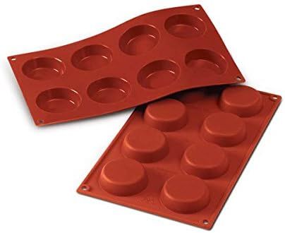 MOLDE SILICONA TORTINA 08 SILIKOMART