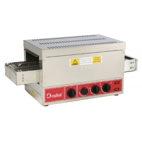 TOSTADOR INDUST. CINTA DOSILET 
MODELO TT3000 220 V 3000W
MEDIDAS 755+130 X 310 X 320
ALTURA DE BOCA 100mm

